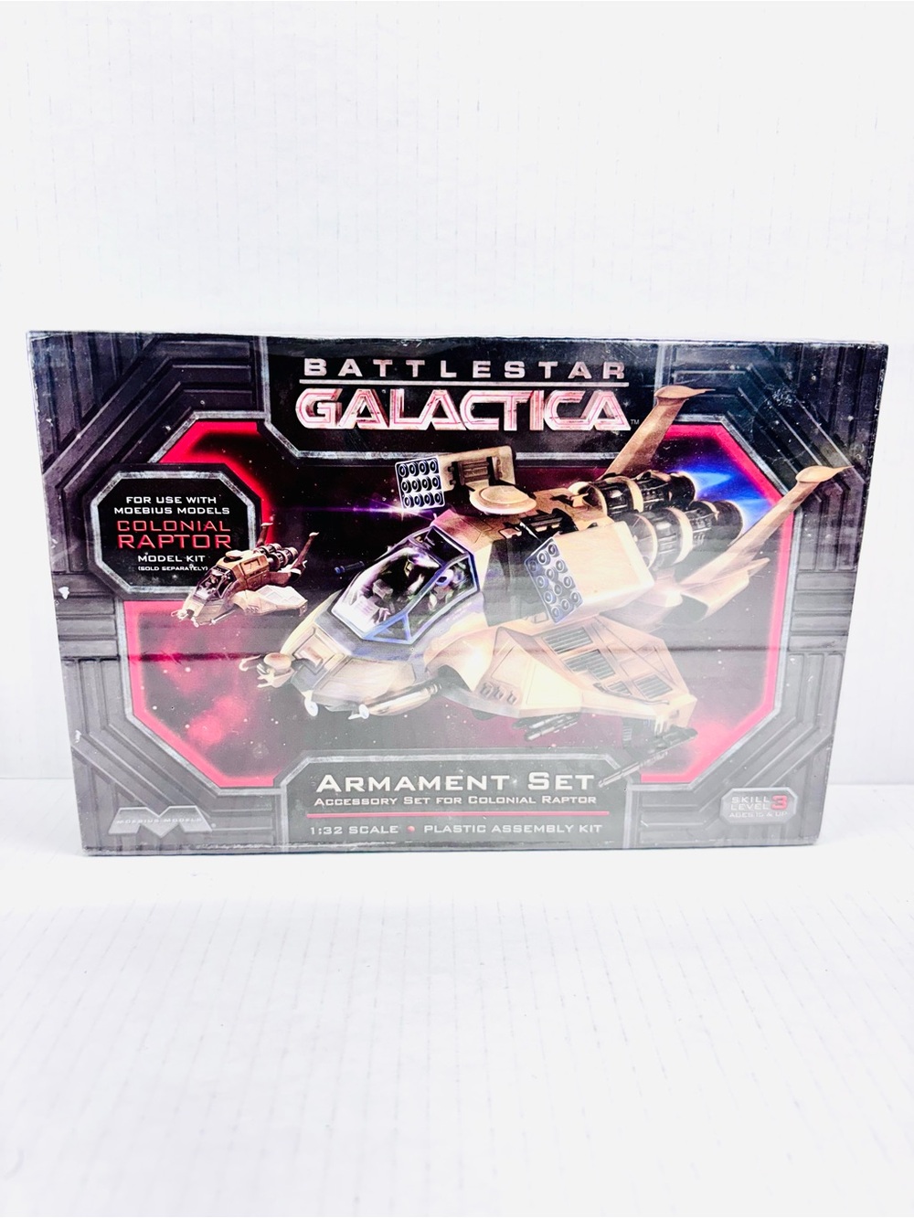 1/32 Moebius Model Battlestar Galactic Colonial Raptor Armament Set #968 Sealed